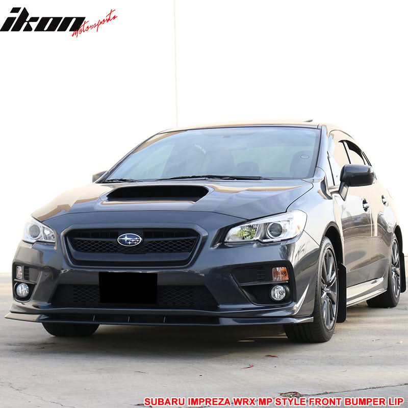2015-2017 Subaru WRX STI MP MPX Painted Front Bumper Lip ABS