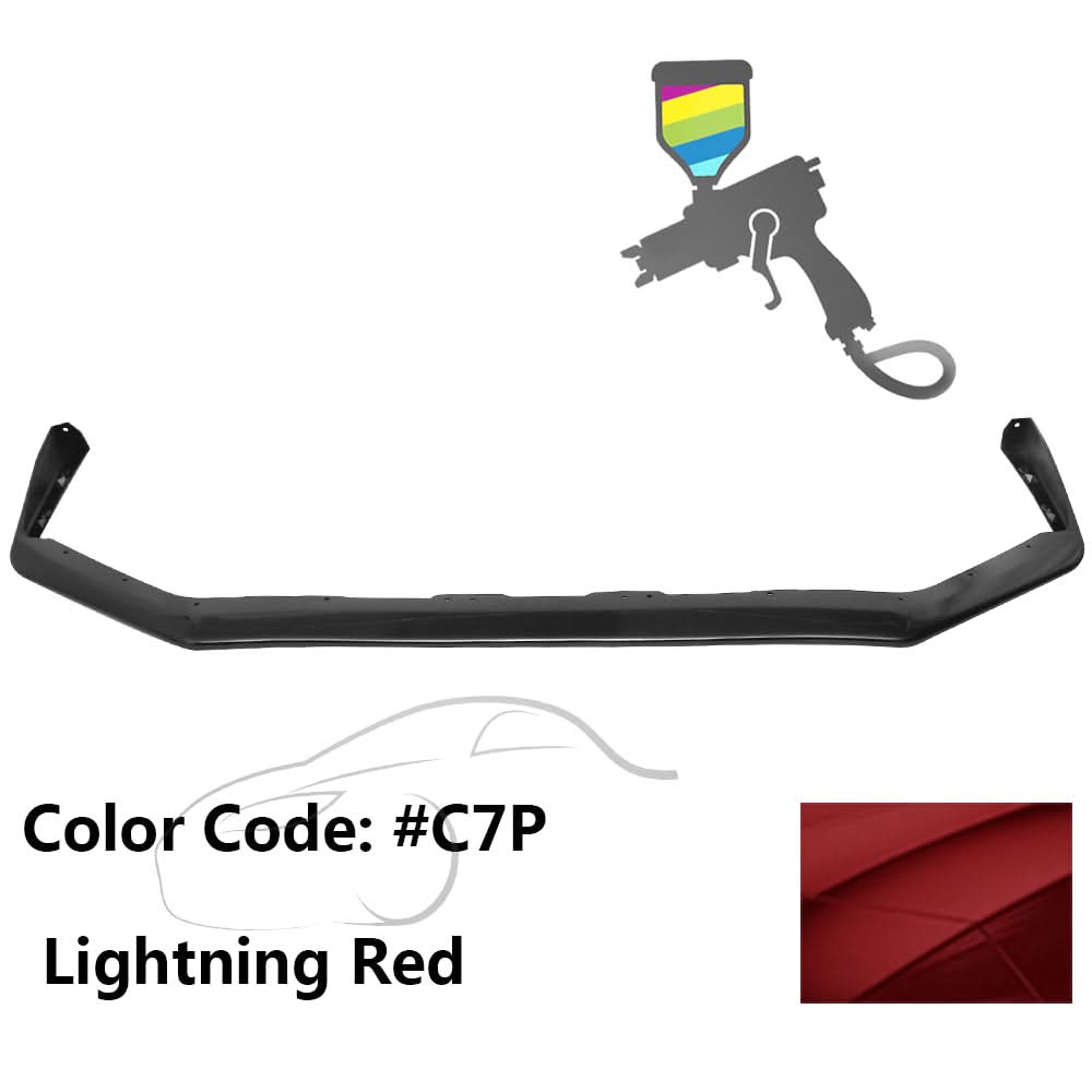 2015-2017 Subaru WRX STI V-Limited Style Front Bumper Lip Spoiler PP
