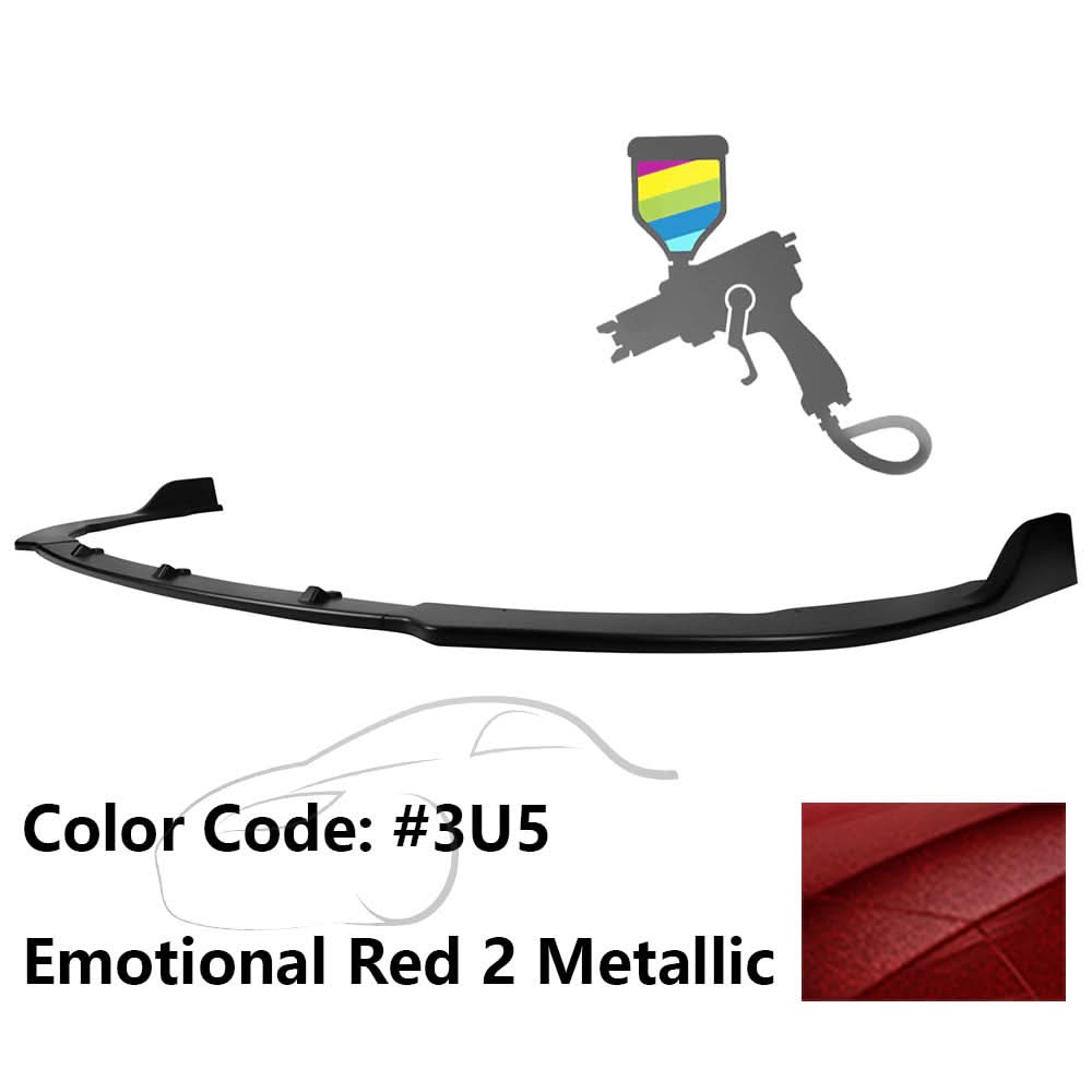 2018-2020 Toyota Camry SE Style 3PCS Front Bumper Lip PP