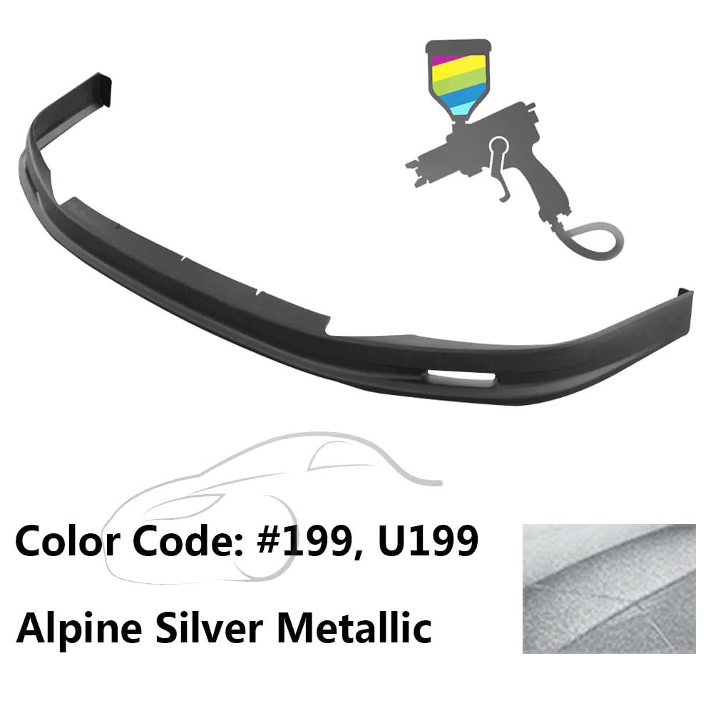 2003-2004 Toyota Corolla Mugen Style Front Bumper Lip PP