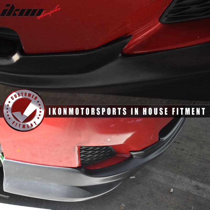 2009-2010 Toyota Corolla K Style Unpainted Front Bumper Lip Spoiler PU