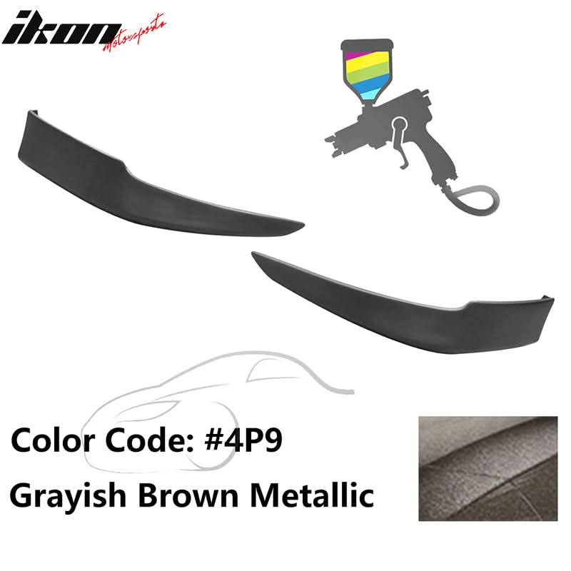 2009-2010 Toyota Corolla OE Style Painted PP Front Bumper Lip Splitter