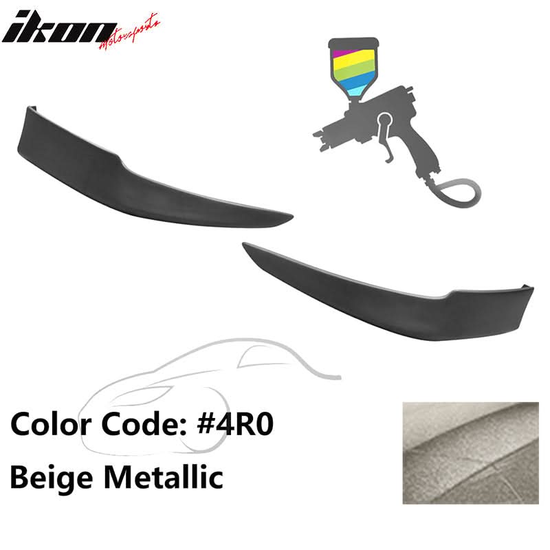 2009-2010 Toyota Corolla OE Style Painted PP Front Bumper Lip Splitter
