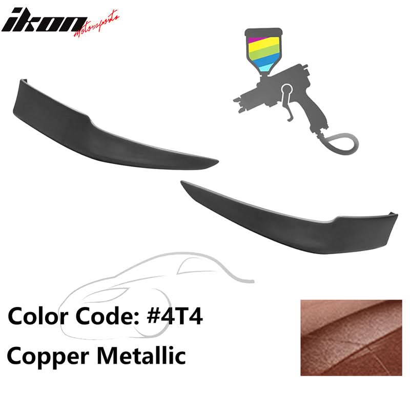2009-2010 Toyota Corolla OE Style Painted PP Front Bumper Lip Splitter