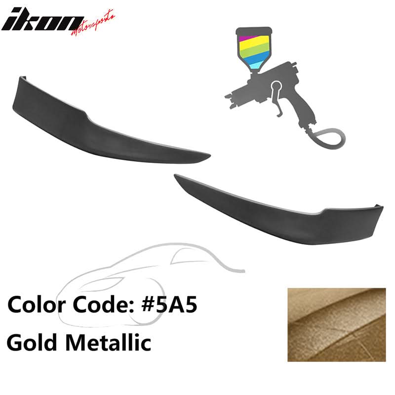2009-2010 Toyota Corolla OE Style Painted PP Front Bumper Lip Splitter