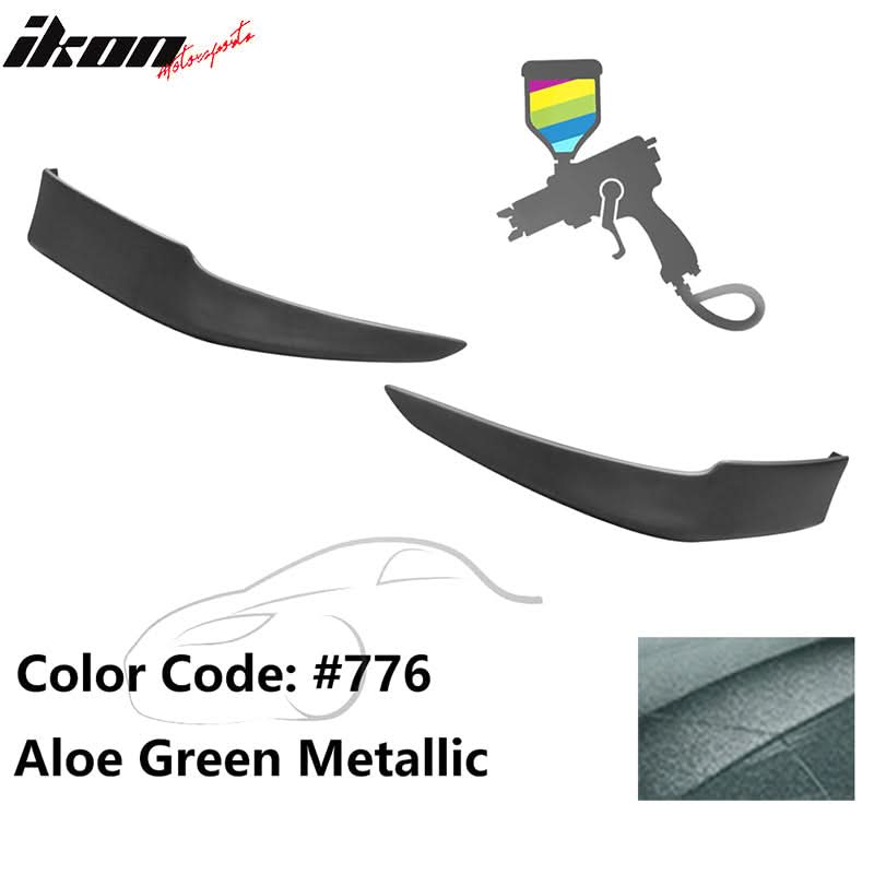2009-2010 Toyota Corolla OE Style Painted PP Front Bumper Lip Splitter