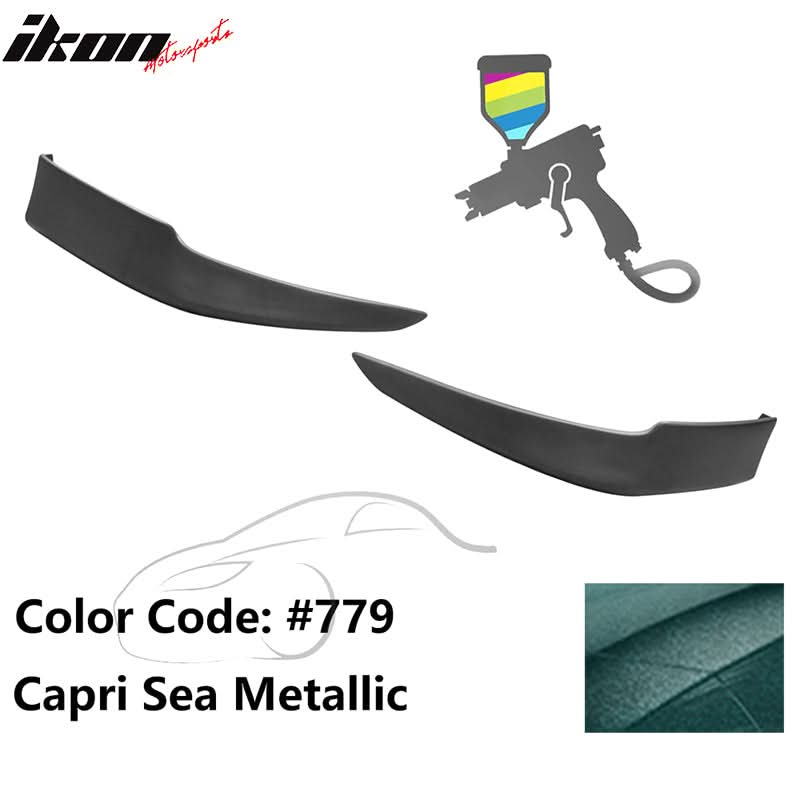 2009-2010 Toyota Corolla OE Style Painted PP Front Bumper Lip Splitter