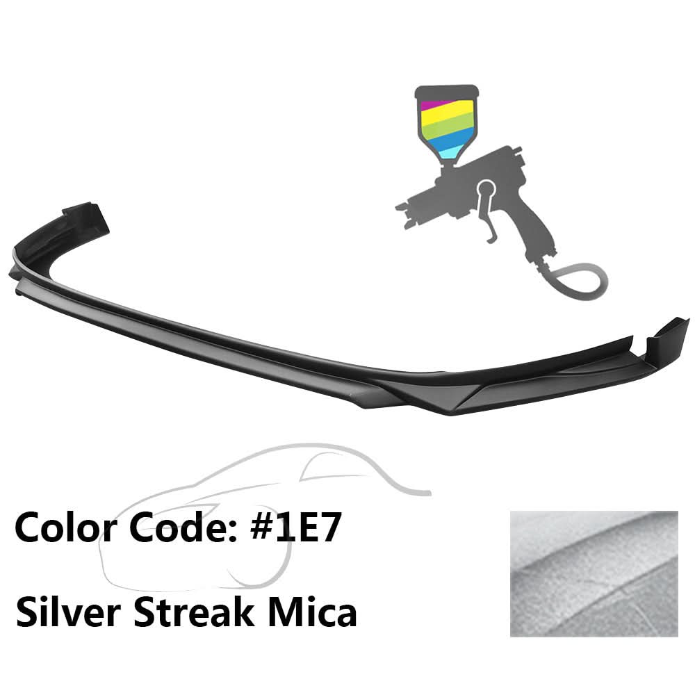 2020-2022 Toyota Corolla Painted Front Bumper Lip Spoiler PP