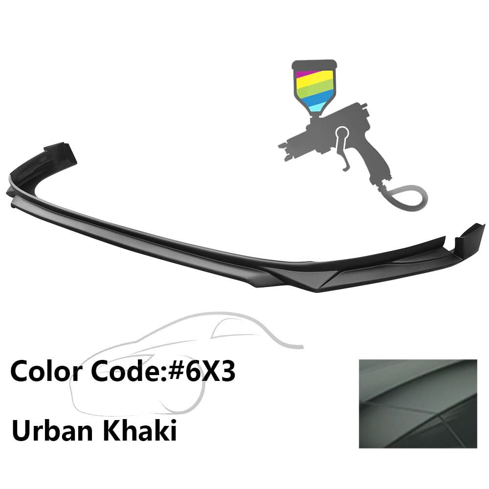 2020-2022 Toyota Corolla Painted Front Bumper Lip Spoiler PP