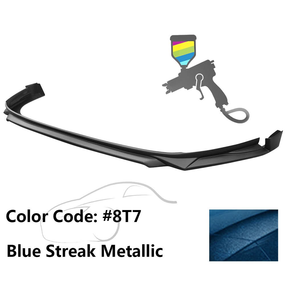 2020-2022 Toyota Corolla Painted Front Bumper Lip Spoiler PP