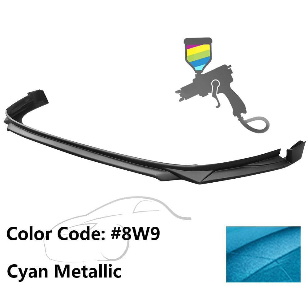 2020-2022 Toyota Corolla Painted Front Bumper Lip Spoiler PP