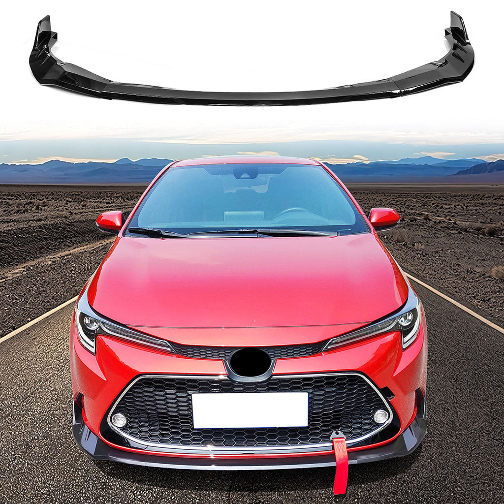 2020-2022 Toyota Corolla L LE XLE Hybrid Front Bumper Lip PP