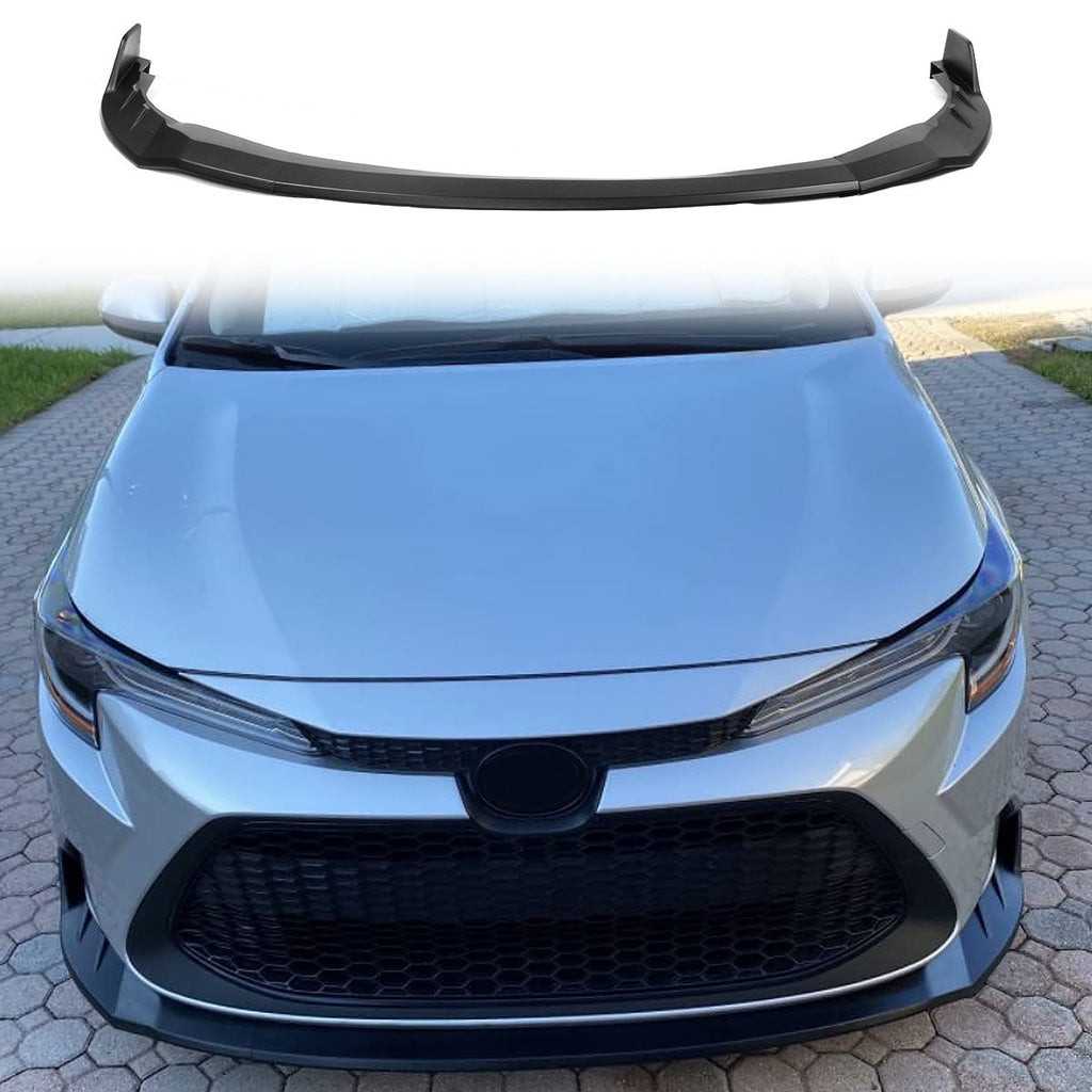 2020-2022 Toyota Corolla L LE XLE Hybrid Front Bumper Lip PP