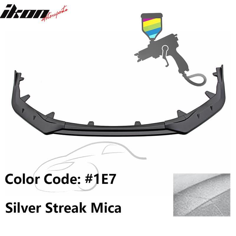 2020-2022 Toyota Corolla SE XSE 4Dr IKON Style Front Bumper Lip PP 3PC
