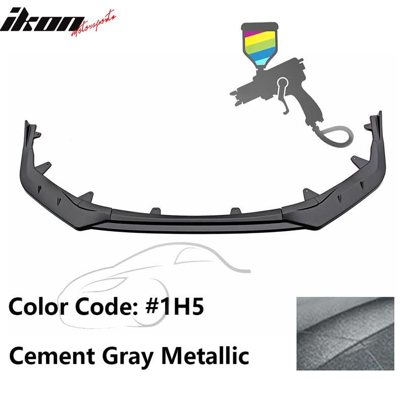 2020-2022 Toyota Corolla SE XSE 4Dr IKON Style Front Bumper Lip PP 3PC