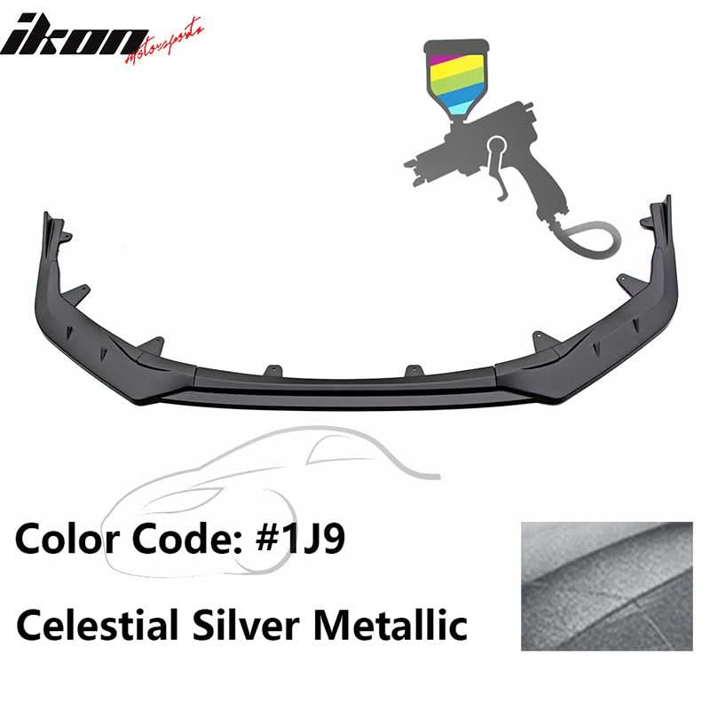 2020-2022 Toyota Corolla SE XSE 4Dr IKON Style Front Bumper Lip PP 3PC