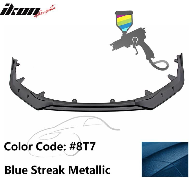 2020-2022 Toyota Corolla SE XSE 4Dr IKON Style Front Bumper Lip PP 3PC