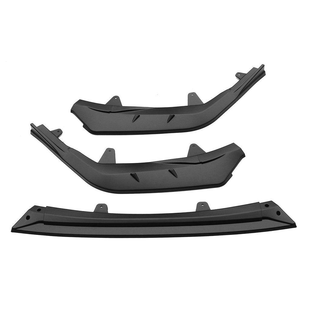2020-2022 Toyota Corolla SE XSE 4Dr IKON Style Front Bumper Lip PP 3PC