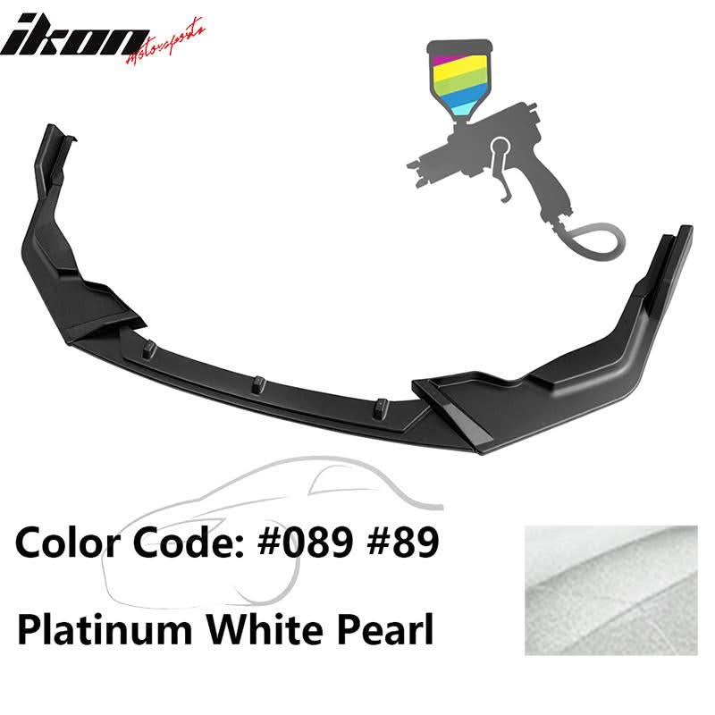 2020-2022 Toyota Corolla SE XSE C Style Front Bumper Lip PP 3PC