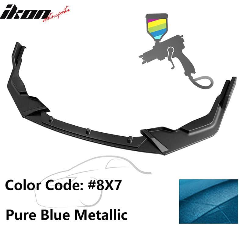 2020-2022 Toyota Corolla SE XSE C Style Front Bumper Lip PP 3PC