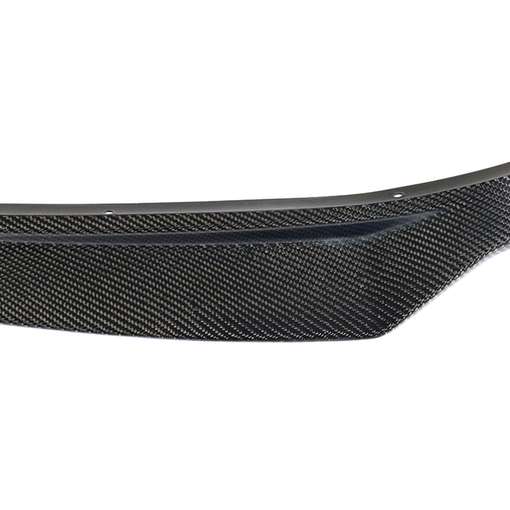 2017-2020 Tesla Model S IKON Style Front Bumper Lip Carbon Fiber