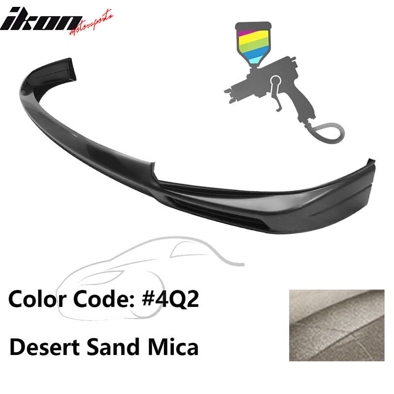 2011-2017 Toyota Sienna XL30 5Dr Van MP Front Bumper Lip Spoiler - ABS