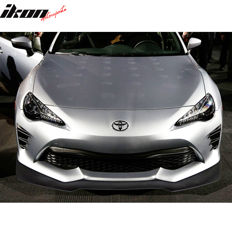 2017-2020 Toyota 86 IKON V6 Style Front Bumper Lip Spoiler PU