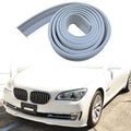Universal 100" Quick Chin EZ Install White Front Bumper Lip Splitter