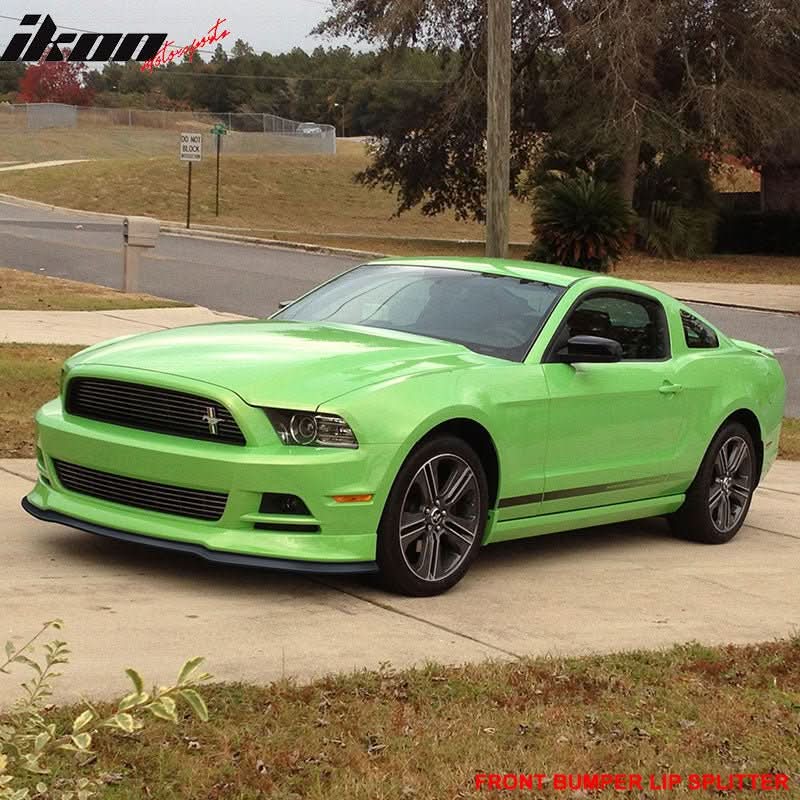 100" Ford Front Bumper Lip Splitter Chin Side Spoiler Rubber Foam