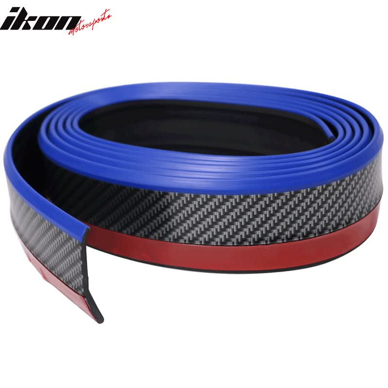 Universal Front Bumper Lip Splitter Chin Spoiler Side Skirt PVC