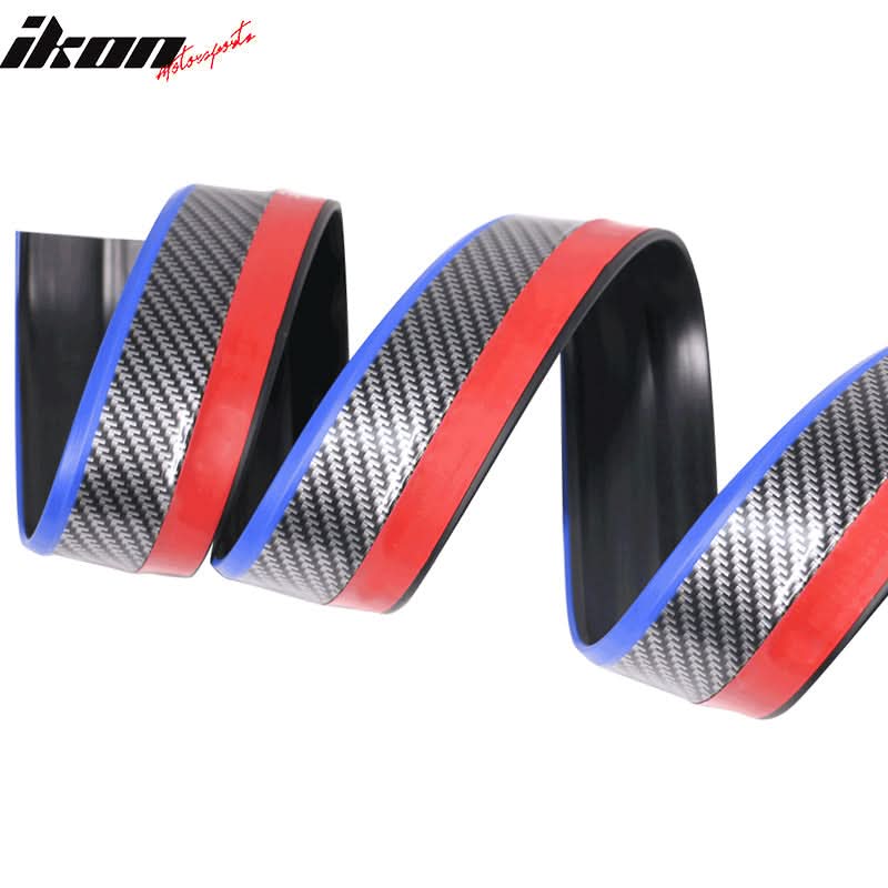Universal Front Bumper Lip Splitter Chin Spoiler Side Skirt PVC