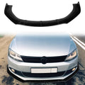 Universal Valance Front Bumper Lip Splitter Chin Spoiler 3PC PP