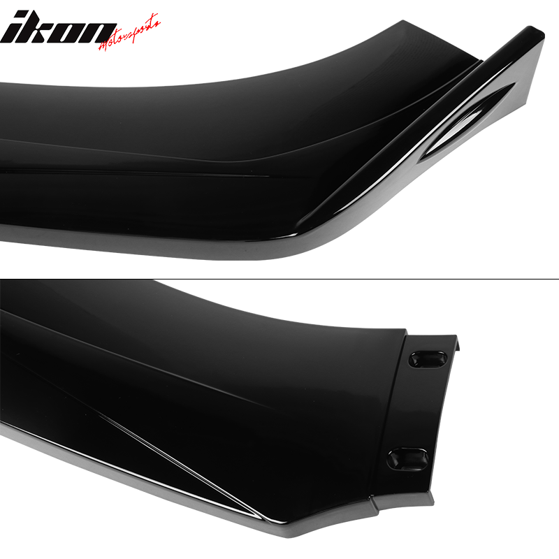 2013-2022 Nissan Sentra Front Bumper Lip Splitter PP 3PC