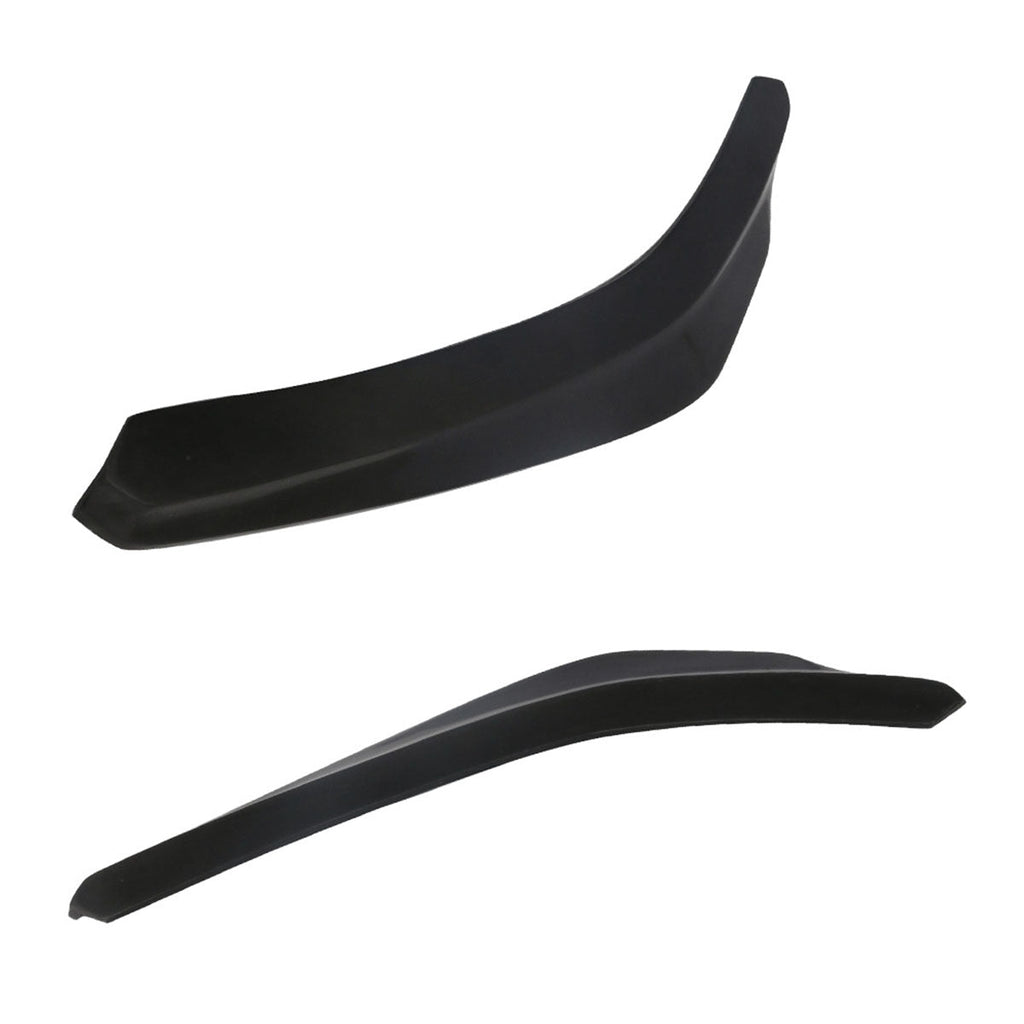 Universal 24x4" IKON Style Add On Front Bumper Lip Splitter PP 2PCS