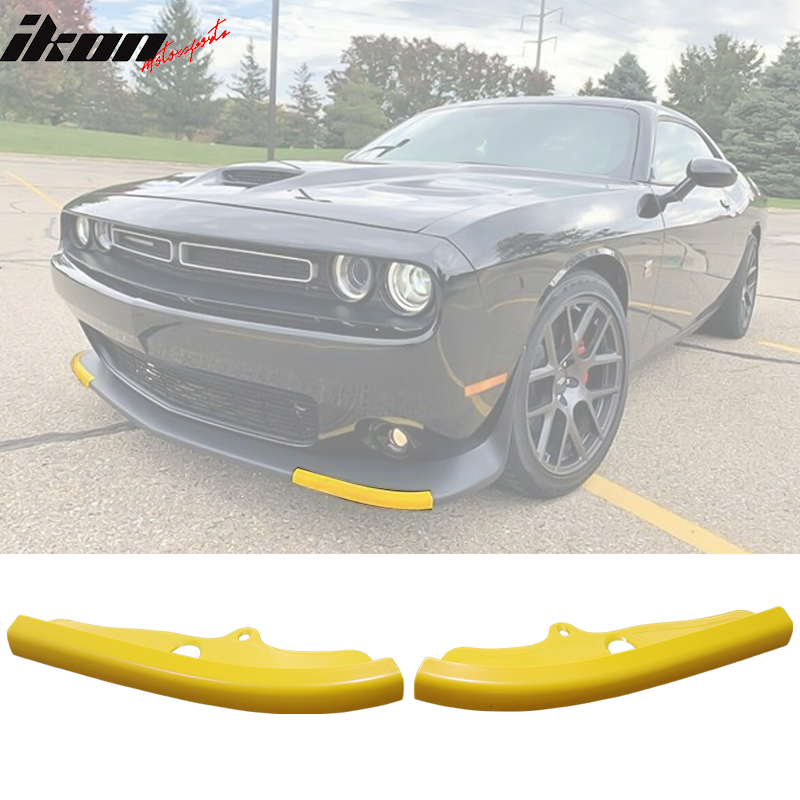 2015-2023 Dodge Challenger Scat Pack Front Bumper Lip Splitter