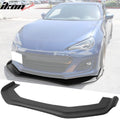 Universal RB Style Front Bumper Lip w/ Carbon Fiber Strut Rods PP