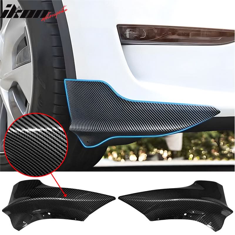 2017-2023 Tesla Model 3 Front Bumper Spoiler Splitters PP