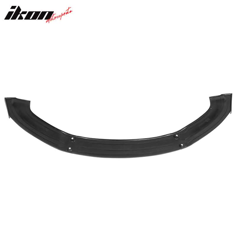 2012-2016 Tesla Model S Sedan IKON Black Front Bumper Lip Spoiler PU
