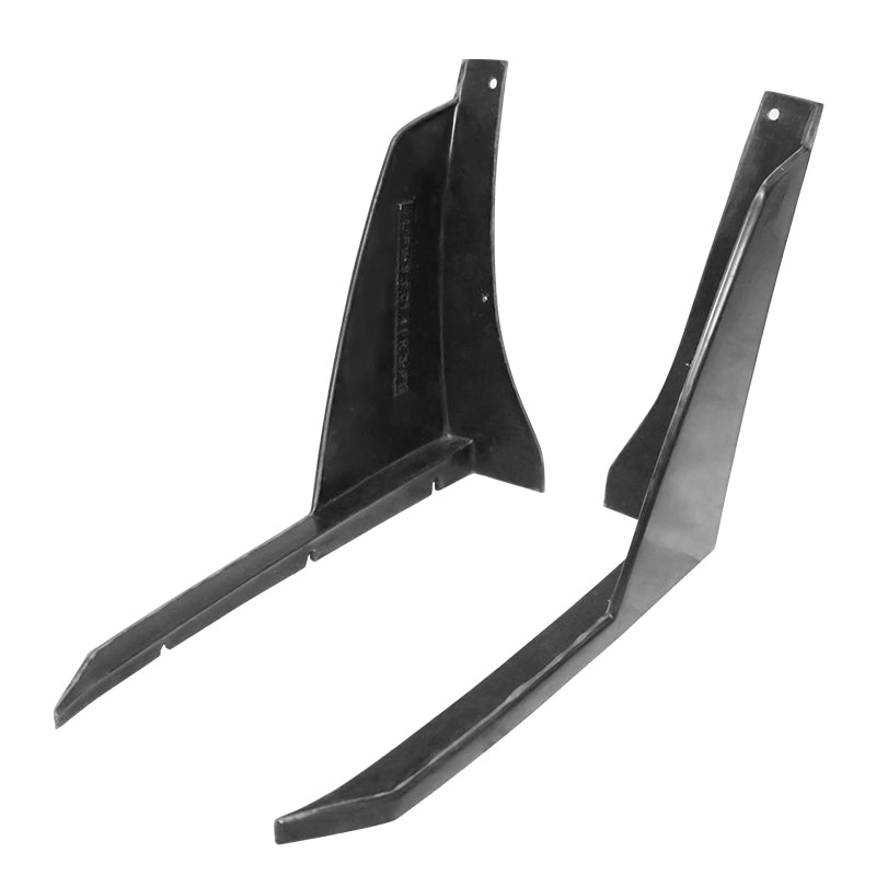 2014-2016 Scion tC Unpainted Front Bumper Lip Winglets 2PC PU