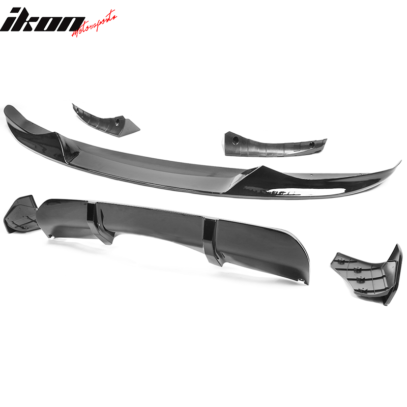 2014-2018 BMW F15 M Sport Front Bumper Lip Rear Diffuser