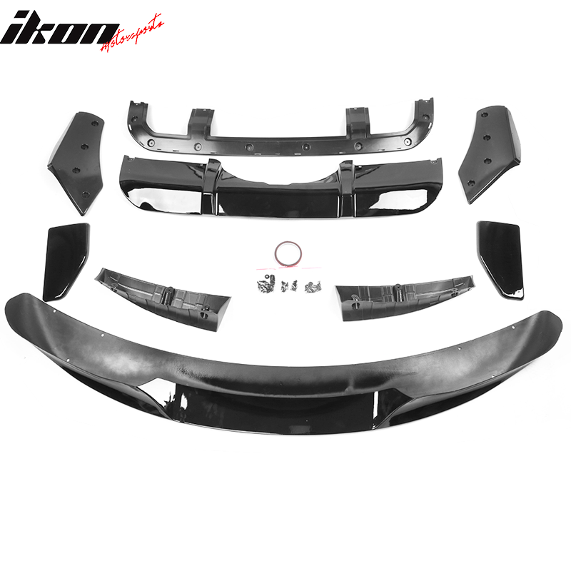 2014-2018 BMW F15 M Sport Front Bumper Lip Rear Diffuser
