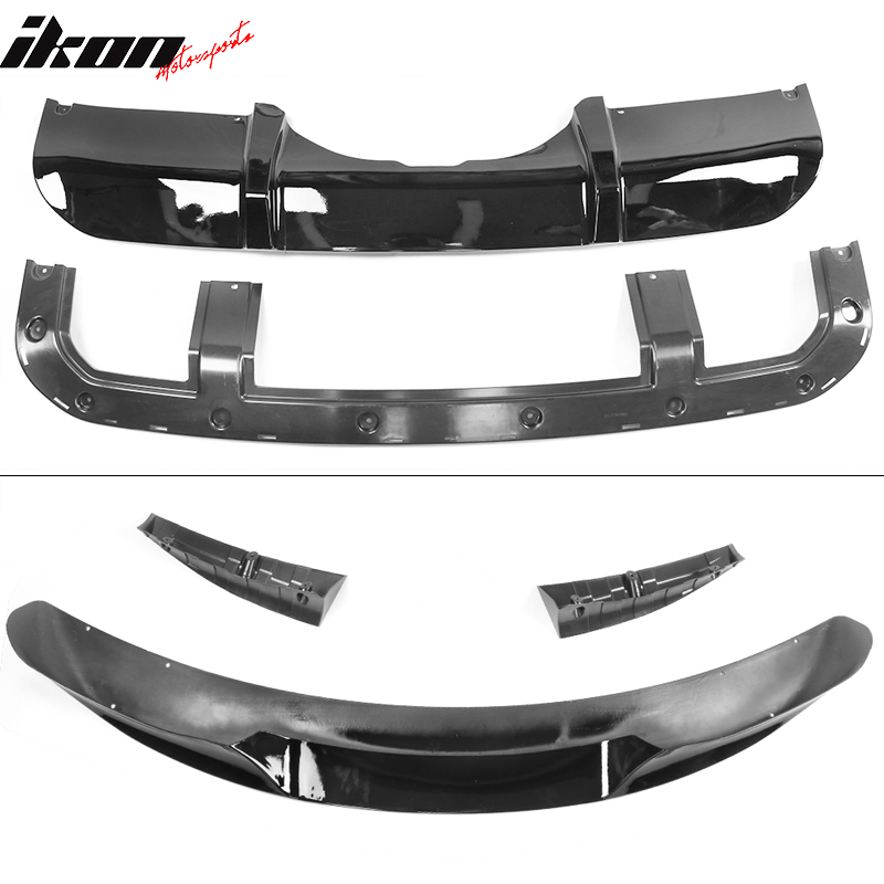 2014-2018 BMW F15 M Sport Front Bumper Lip Rear Diffuser
