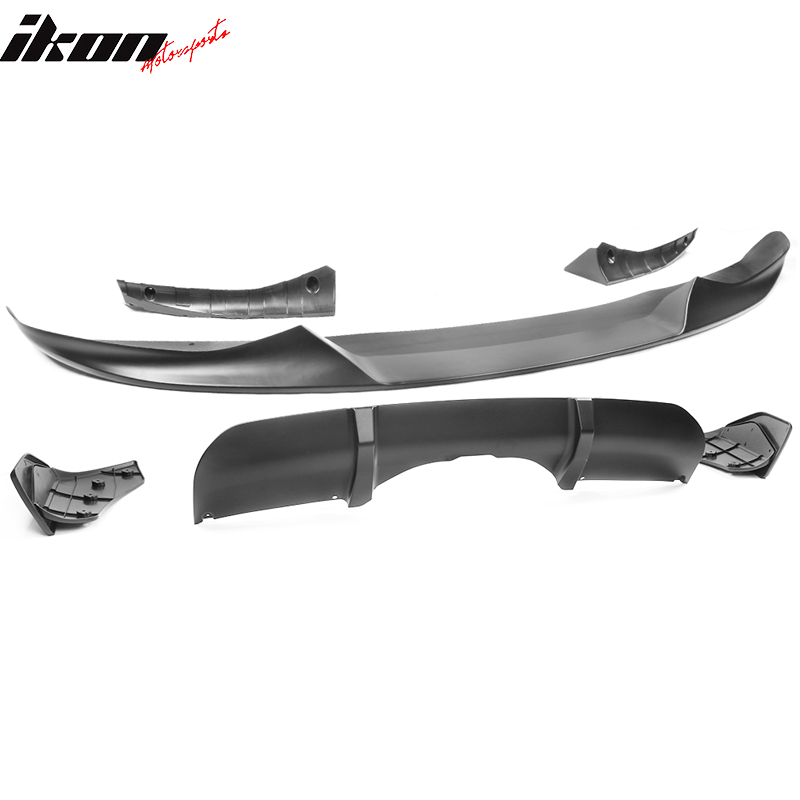 2014-2018 BMW F15 M Sport Front Bumper Lip Rear Diffuser