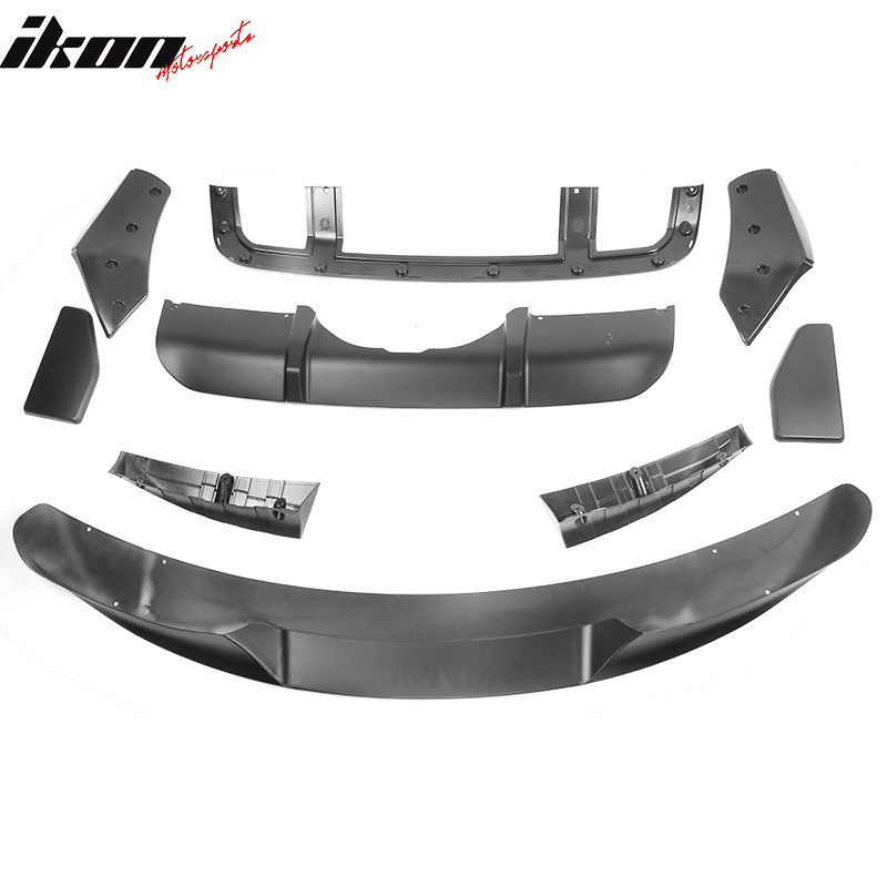 2014-2018 BMW F15 M Sport Front Bumper Lip Rear Diffuser