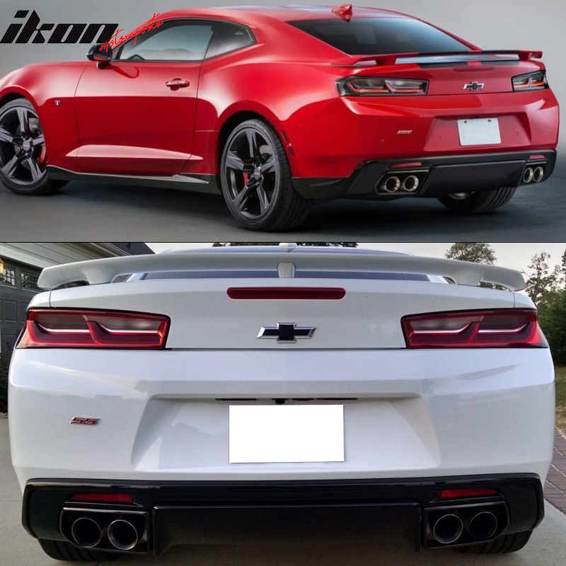 2016-2018 Chevrolet Camaro ZL1 Style Front Bumper & OE Rear Diffuser
