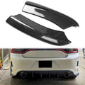 2015-2023 Dodge Charger Rear Bumper Side Apron Valance Carbon Fiber