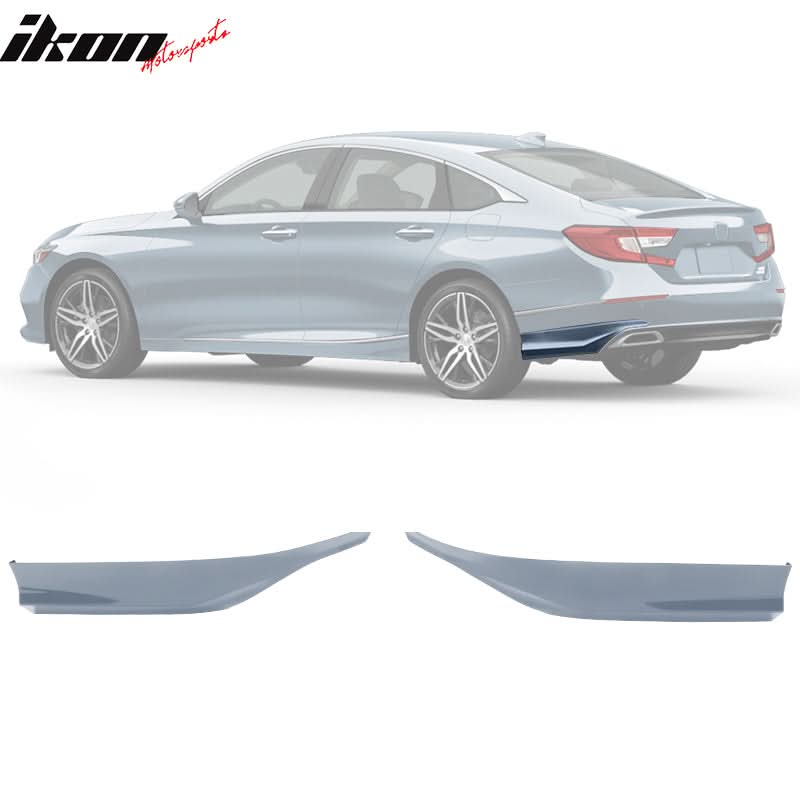2018-2022 Honda Accord IKON V2 Rear Bumper Aprons PP