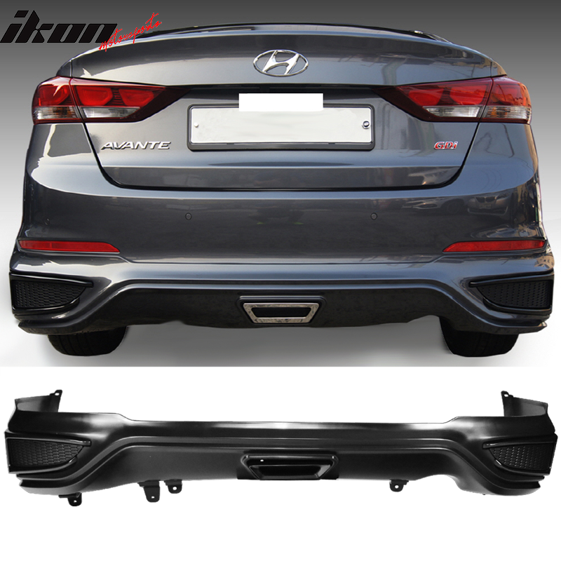 2017-2018 Hyundai Elantra SPW Full Lip Kit Exterior Package