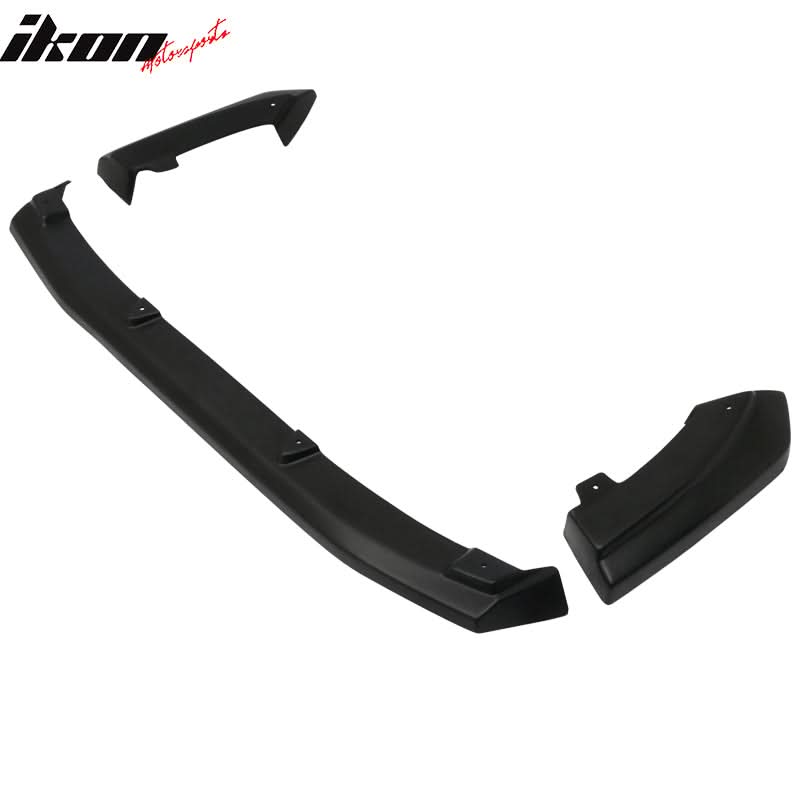 2010-2013 Mazda 3 Hatchback Rear Lip Apron Diffuser Dual Exhaust 3 PC