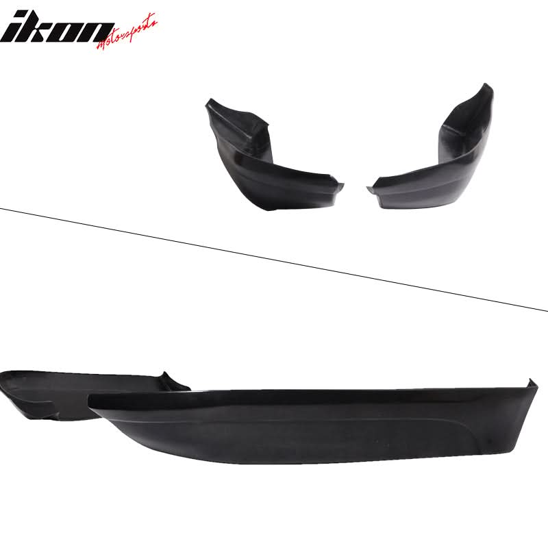 2002-2003 Toyota Camry V Style Unpainted PU Rear Bumper Lip Diffuser